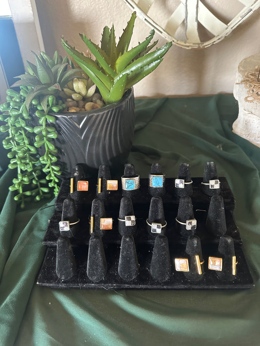 Silver and Turquoise Ring