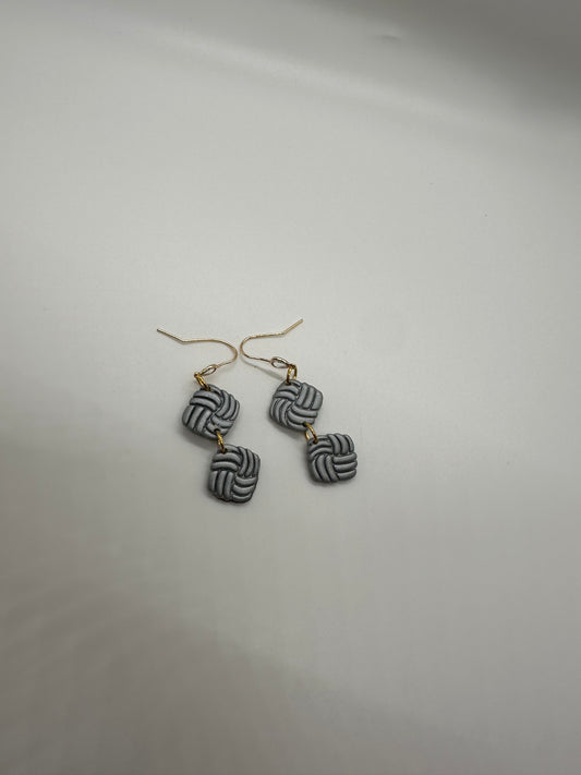 Square Dangles (Grey)
