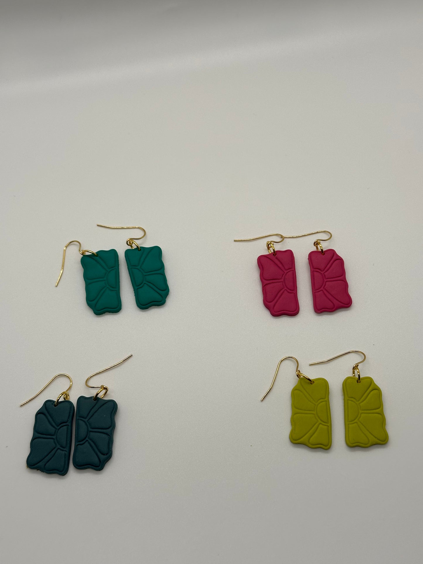 Green Floral Hooks